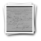 Pedido de passaporte de Joaquim Marques de Paiva