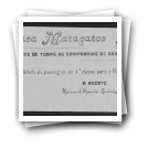 Pedido de passaporte de Manuel Pereira Guerra