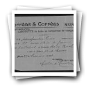 Pedido de passaporte de António Gonçalves Pereira