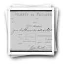 Pedido de passaporte de José de Almeida Martinho