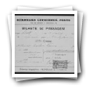 Pedido de passaporte de Manuel Barbosa Viana 