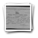 Pedido de passaporte de Francisco Alves de Figueiredo 