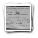Pedido de passaporte de Manuel de Albuquerque