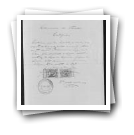Pedido de passaporte de Marcelino Lopes da Silva 