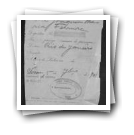 Pedido de passaporte de Joaquim Maria Ferreira