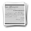 Pedido de passaporte de Joaquim dos Santos