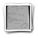 Pedido de passaporte de José Pereira 