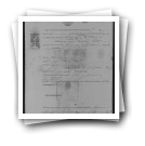 Pedido de passaporte de Joaquim António  